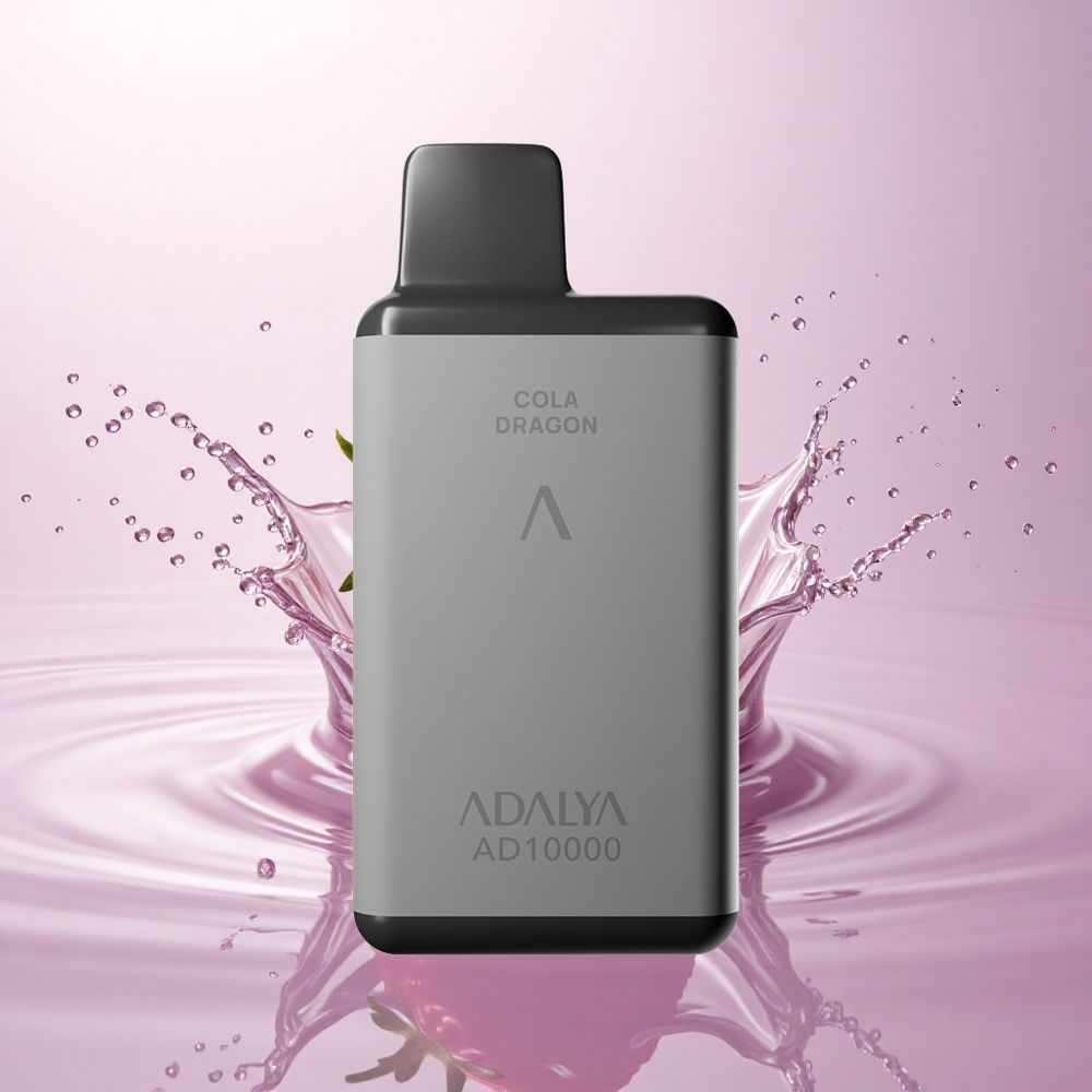 Adalya AD 10000 Puffs Strawberry Splash Space Gray 650mAh