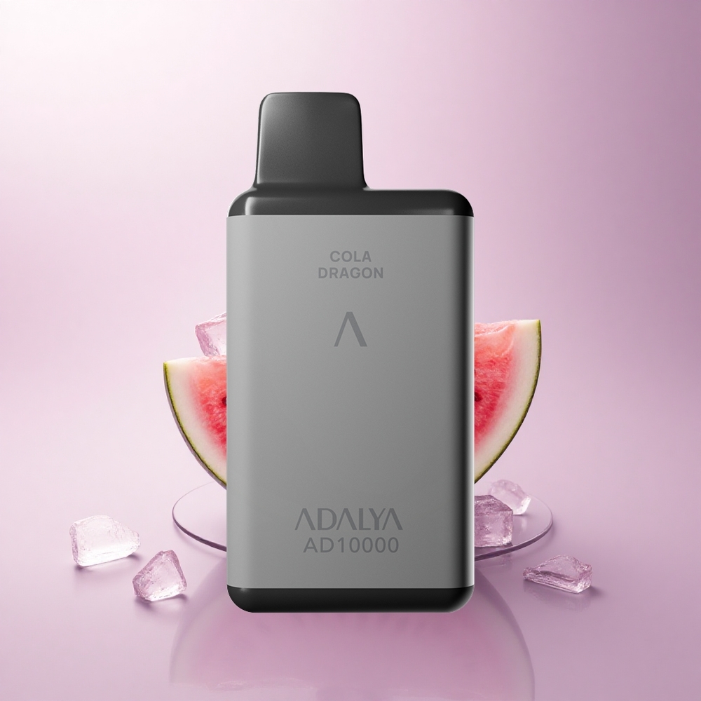 Adalya AD 10000 Puffs Watermelon Ice USB-C Sandblasted Rubber Paint