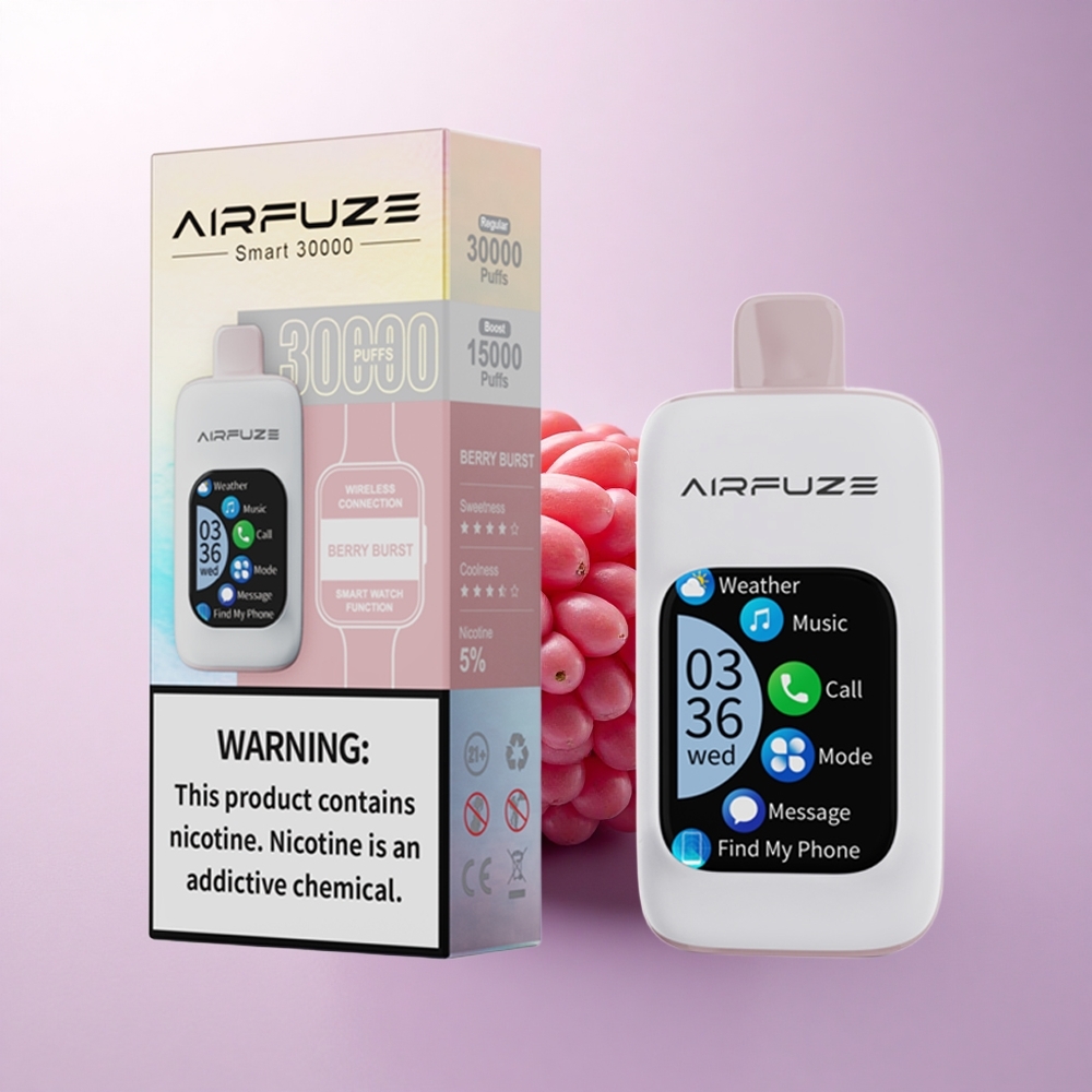 AirFuze Smart 30000 Puffs Berry Burst Touch 900mAh 5% Nicotine