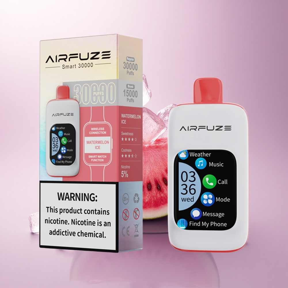 AirFuze Smart 30000 Puffs Watermelon Ice 900mAh 5% Nicotine