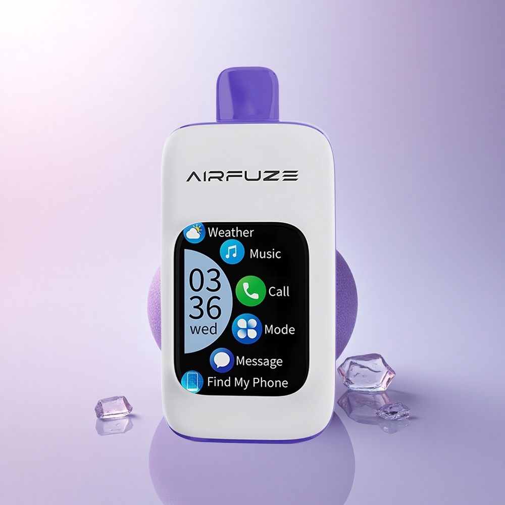 AirFuze Smart Pro 40000 Puffs Blue Razz Ice 900mAh Wireless Music