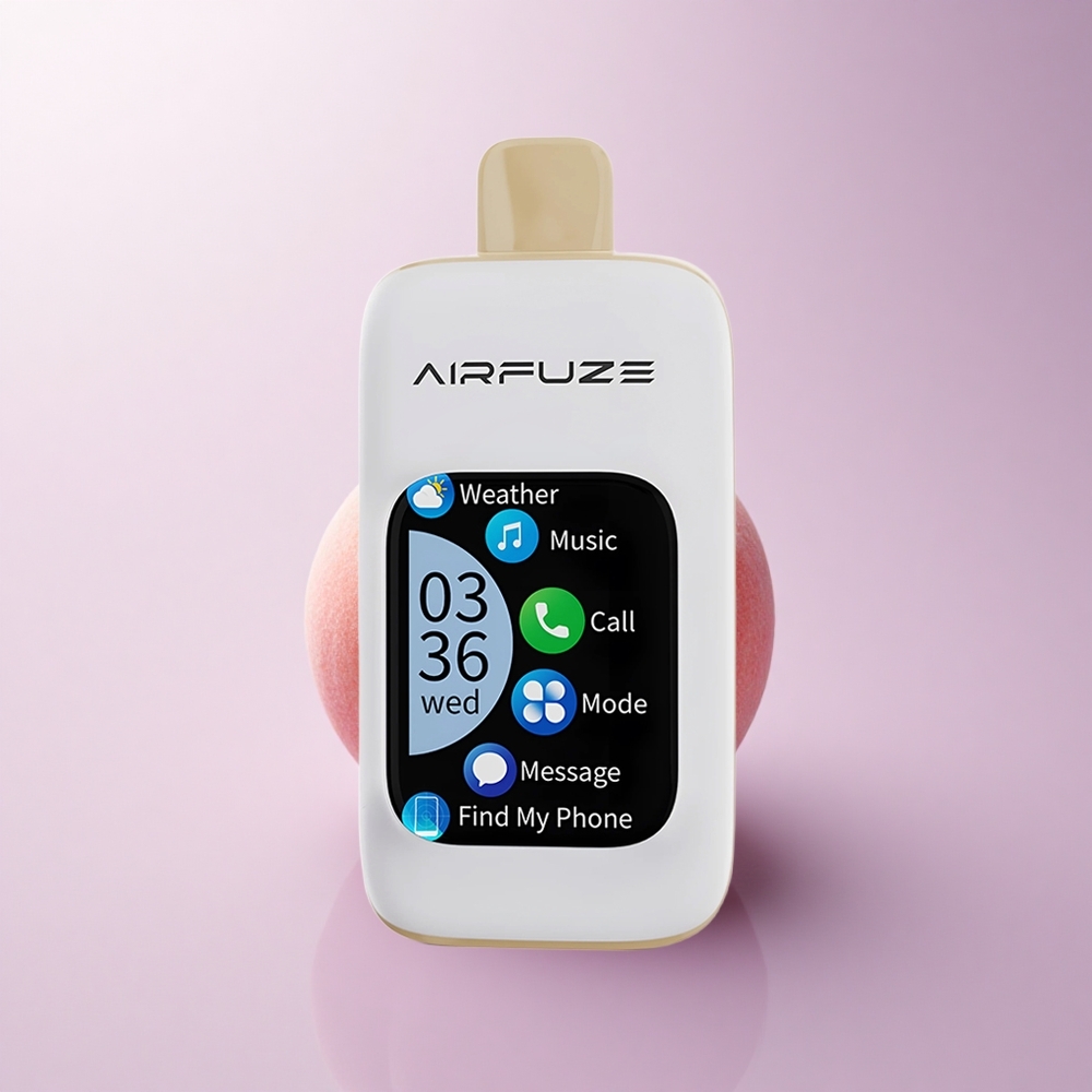 AirFuze Smart Pro 40000 Puffs Juicy Peach 900mAh 20ML Nicotine Wireless Music Vape