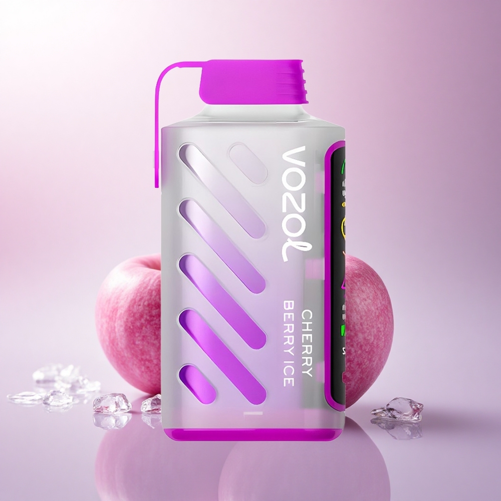 VOZOL Gear Power 20000 Puffs Cherry Berry Ice Dual Mesh 20mL 5% Nicotine
