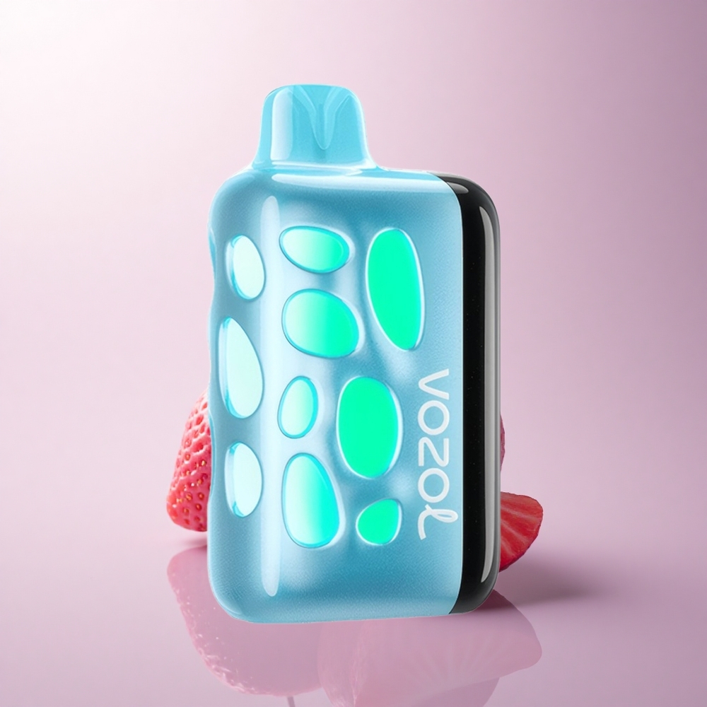 VOZOL RAVE 40000 Puffs Glow Cherry Strawberry Vape 1000mAh