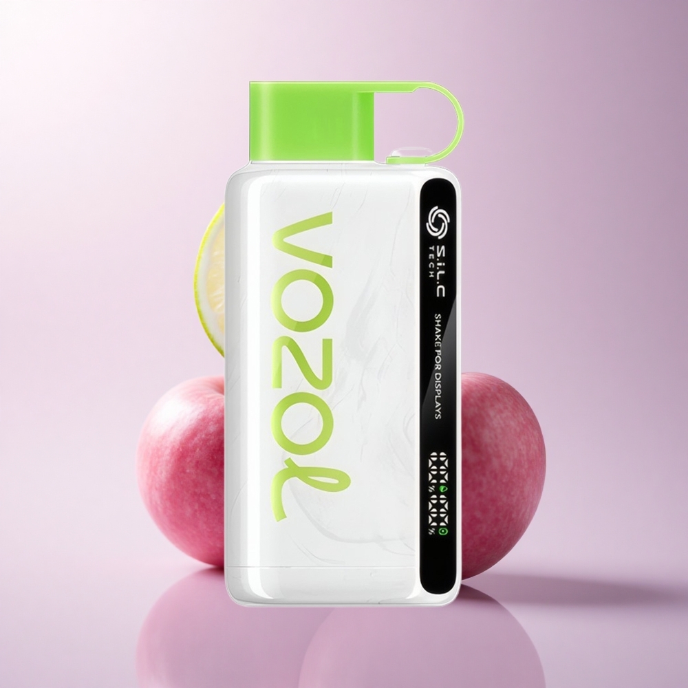 VOZOL STAR 9000/12000 Puffs Cherry Lime Shake Display Recycled Plastic