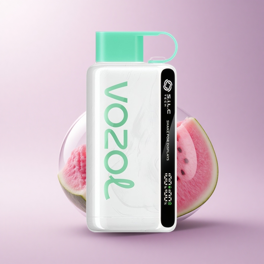 VOZOL STAR 9000/12000 Puffs Watermelon Bubble Gum Recycled Plastic 650mAh
