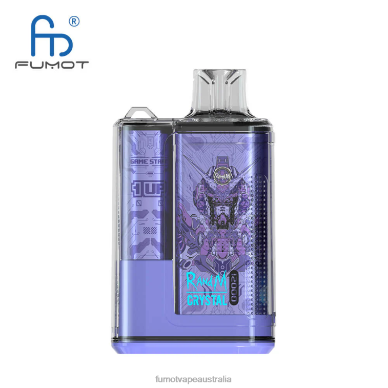 Fumot Discount Code - Fumot Crystal 12000 Disposable Vape Box - 20ML (1 Piece) 08L04256 Berry Raspberry Cherry