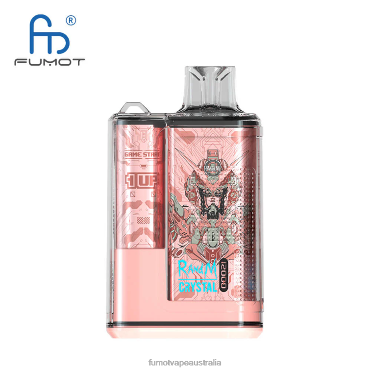 Fumot Discount Code - Fumot Crystal 12000 Disposable Vape Box - 20ML (1 Piece) 08L04256 Berry Raspberry Cherry