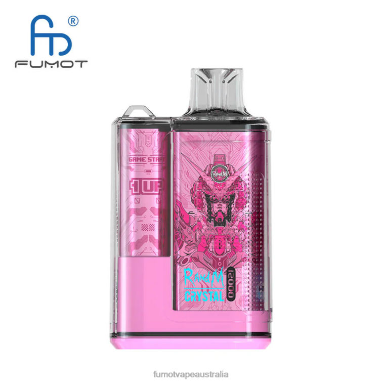 Fumot Discount Code - Fumot Crystal 12000 Disposable Vape Box - 20ML (1 Piece) 08L04256 Berry Raspberry Cherry