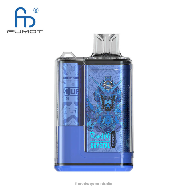 Fumot Discount Code - Fumot Crystal 12000 Disposable Vape Box - 20ML (1 Piece) 08L04256 Berry Raspberry Cherry