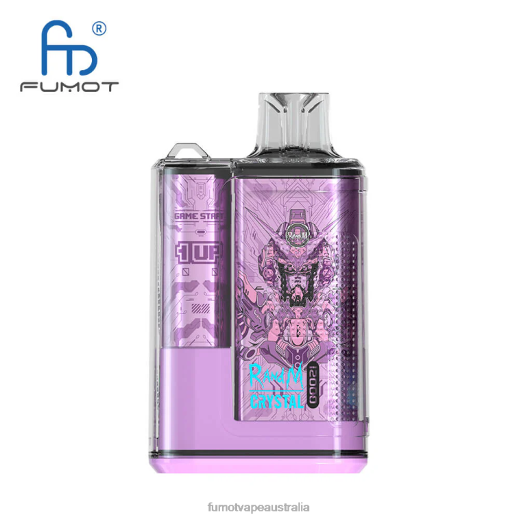 Fumot Discount Code - Fumot Crystal 12000 Disposable Vape Box - 20ML (1 Piece) 08L04256 Berry Raspberry Cherry