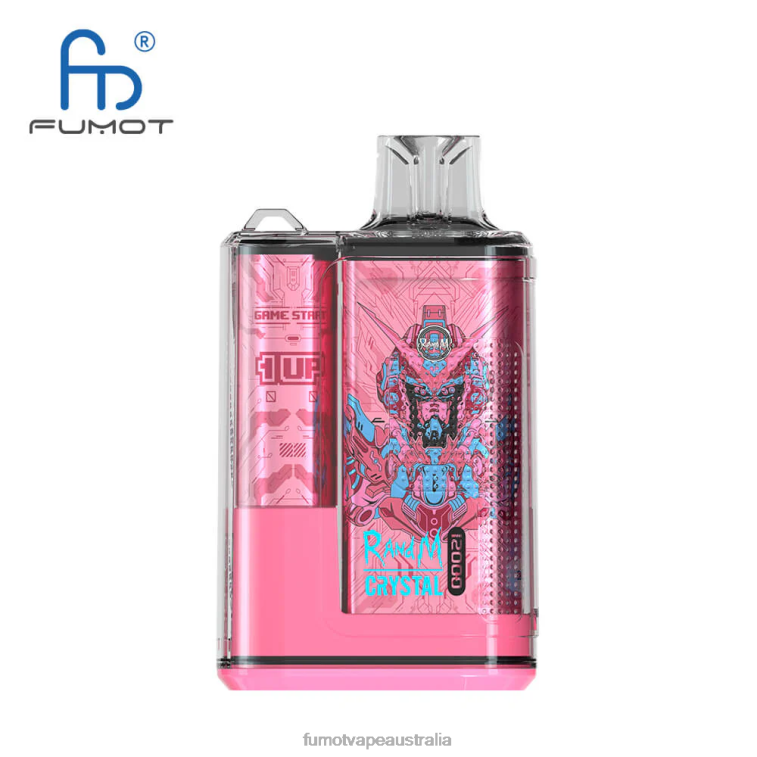 Fumot Discount Code - Fumot Crystal 12000 Disposable Vape Box - 20ML (1 Piece) 08L04256 Berry Raspberry Cherry