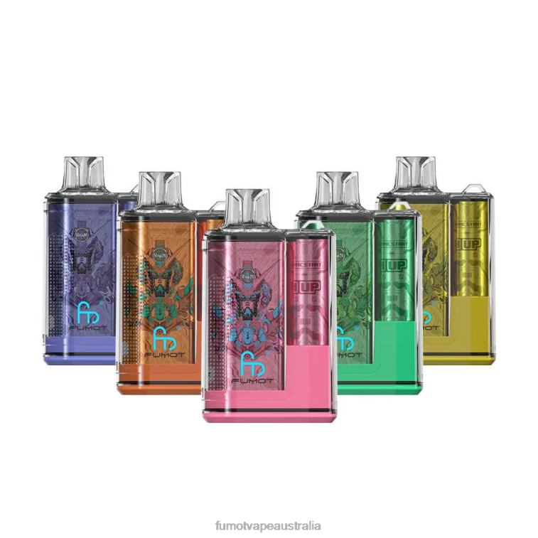 Fumot Vape - Fumot Crystal 12000 Disposable Vape Box - 20ML (1 Piece) 08L04253 Apple Berry Blast