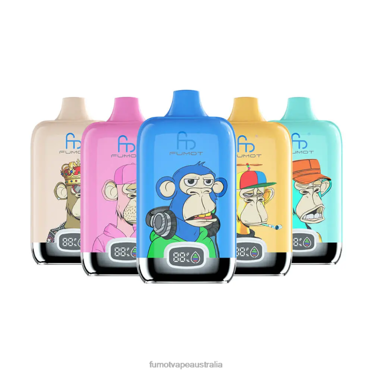 Fumot Discount Code - Fumot Digital Box 12000 Disposable Vape Pod - 20ML (1 Piece) 08L04116 Blue Razz Lemonade