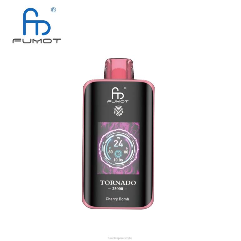 Fumot Vape Review | Fumot Tornado 25000 Disposable Vape Cherry Bomb LXH04