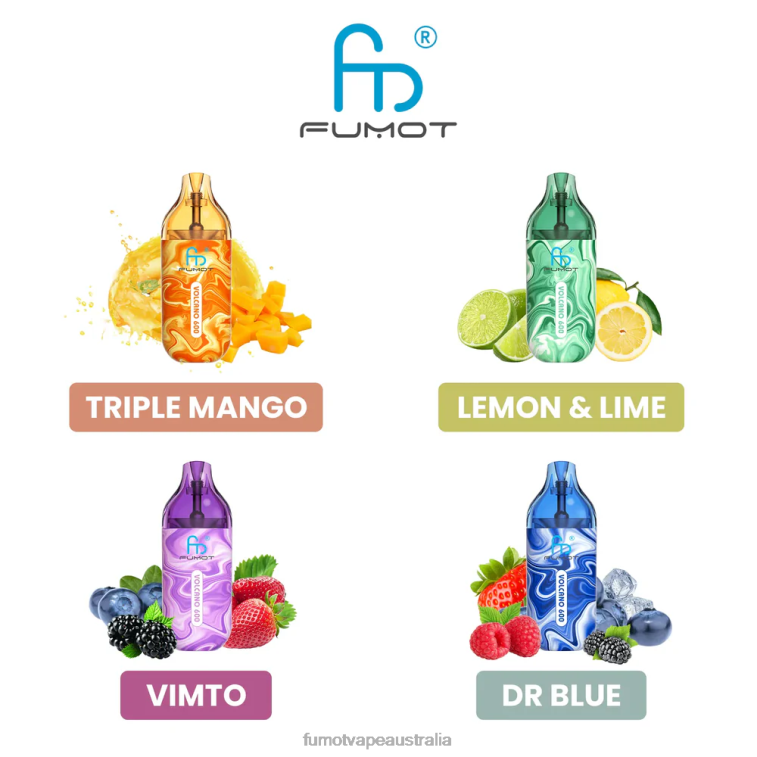 Fumot Discount Code - Fumot Volcano 600 TPD-Compliant Disposable Vape - 2ML (3 Pieces Set) 08L04296 Lychee Ice