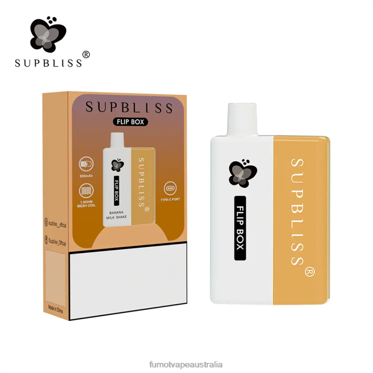 Fumot Discount Code - Fumot Supbliss Flip Box 6000 Replaceable Vape Kit - 10ML (1 Piece) 08L04336 Grapefruit