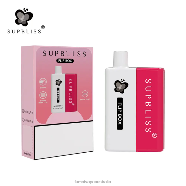 Fumot Discount Code - Fumot Supbliss Flip Box 6000 Replaceable Vape Kit - 10ML (1 Piece) 08L04336 Grapefruit