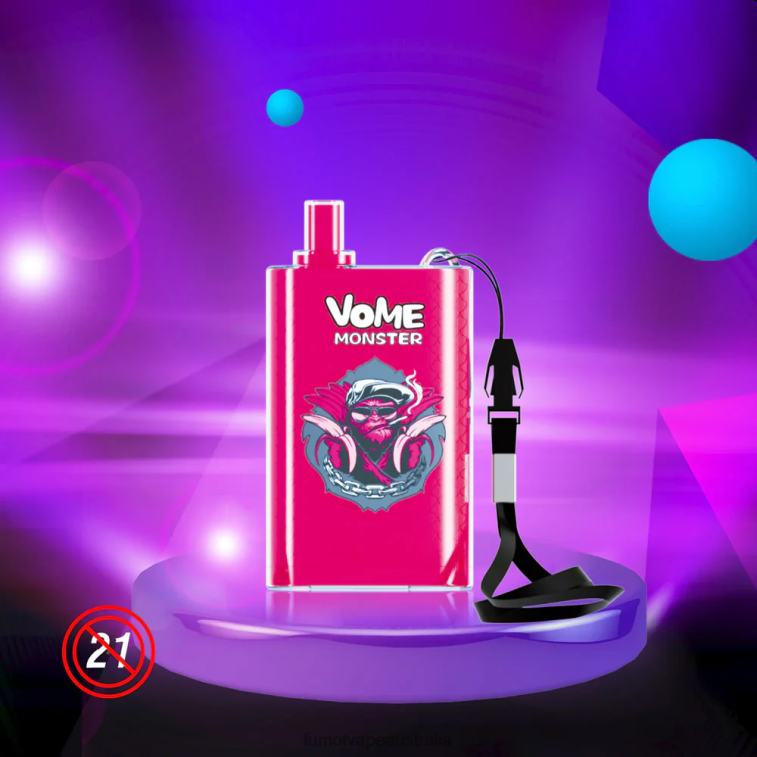 Fumot Discount Code - Fumot Vome Monster 10000 Disposable Vape Pod Device - 20ML (1 Piece) 08L04426 Blueberry Ice