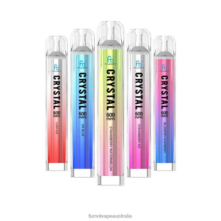 Fumot Discount Code - Fumot Crystal 2ML (3 Pieces Set) Disposable Vape - 600 TPD-Compliant 08L04386 Strawberry Ice