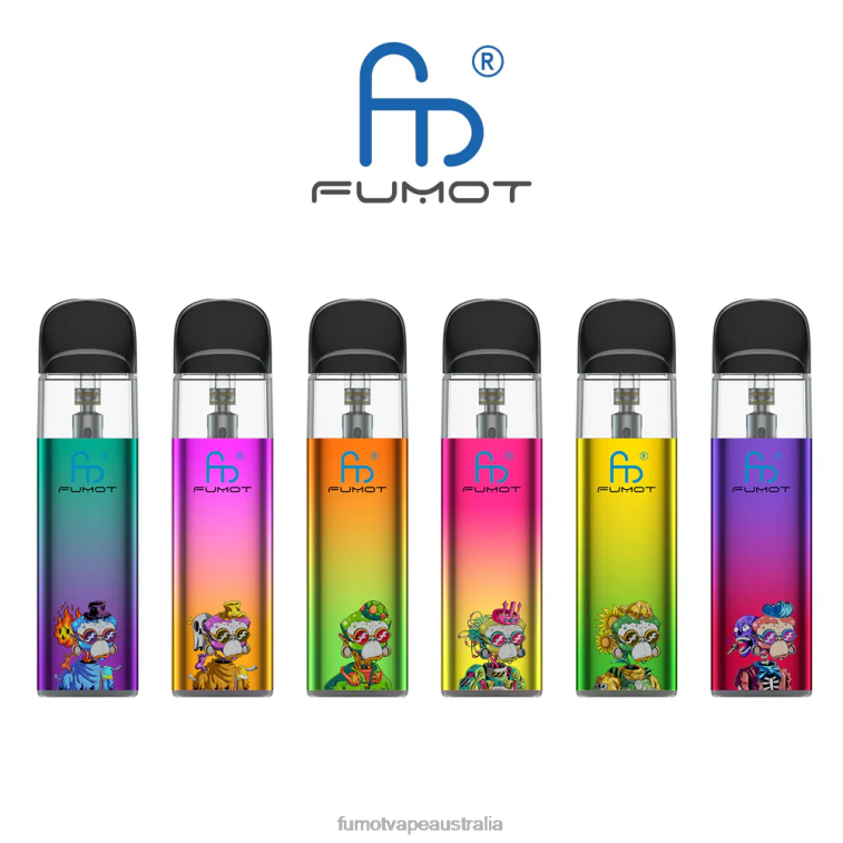 Fumot Australia - Fumot Dazzle Lite TPD-Compliant Empty Vape Kit (1 Piece) 08L04551 Green-Purple