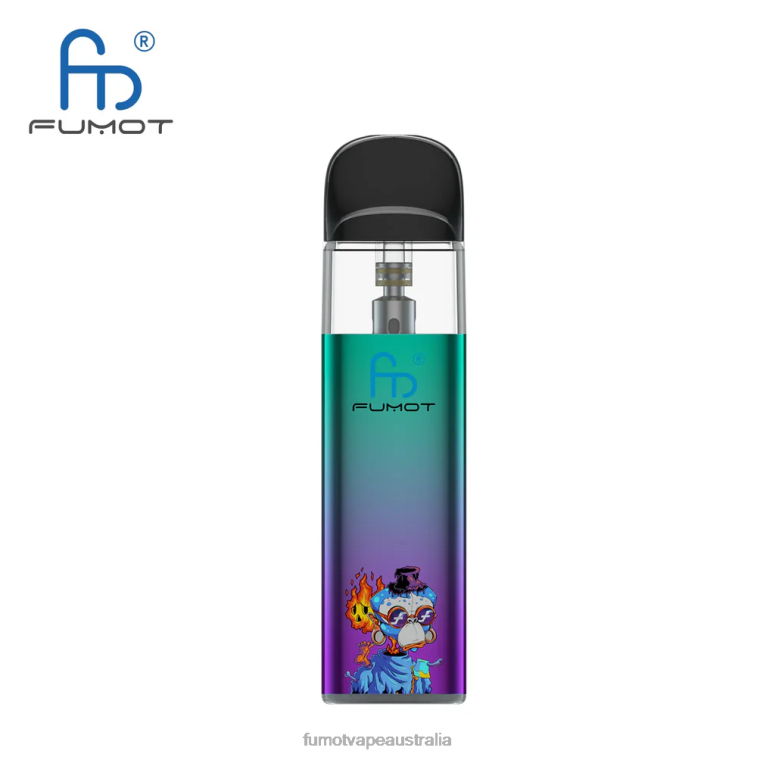 Fumot Australia - Fumot Dazzle Lite TPD-Compliant Empty Vape Kit (1 Piece) 08L04551 Green-Purple