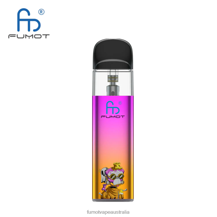 Fumot Australia - Fumot Dazzle Lite TPD-Compliant Empty Vape Kit (1 Piece) 08L04551 Green-Purple