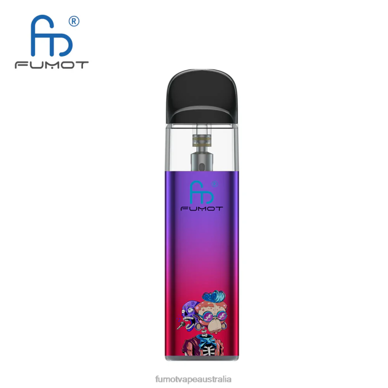 Fumot Australia - Fumot Dazzle Lite TPD-Compliant Empty Vape Kit (1 Piece) 08L04551 Green-Purple