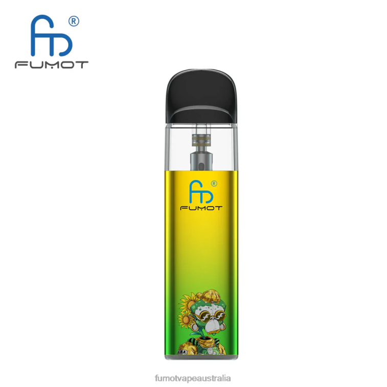 Fumot Australia - Fumot Dazzle Lite TPD-Compliant Empty Vape Kit (1 Piece) 08L04551 Green-Purple