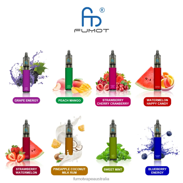 Fumot Discount Code - Fumot DTL Disposable Vape Pen 9000- 18ML (1 Piece) 08L04376 Grape Energy