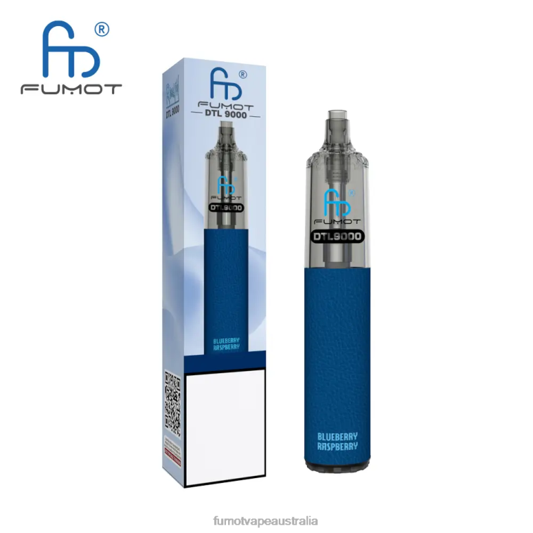 Fumot Vape Flavors - Fumot DTL Disposable Vape Pen 9000- 18ML (1 Piece) 08L04369 Blue Raspberry Lemon