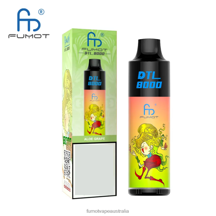 Fumot Vape Price - Fumot DTL 8000 Disposable Vape Pen - 16ML (1 Piece) 08L04415 Blue Raspberry Lemon