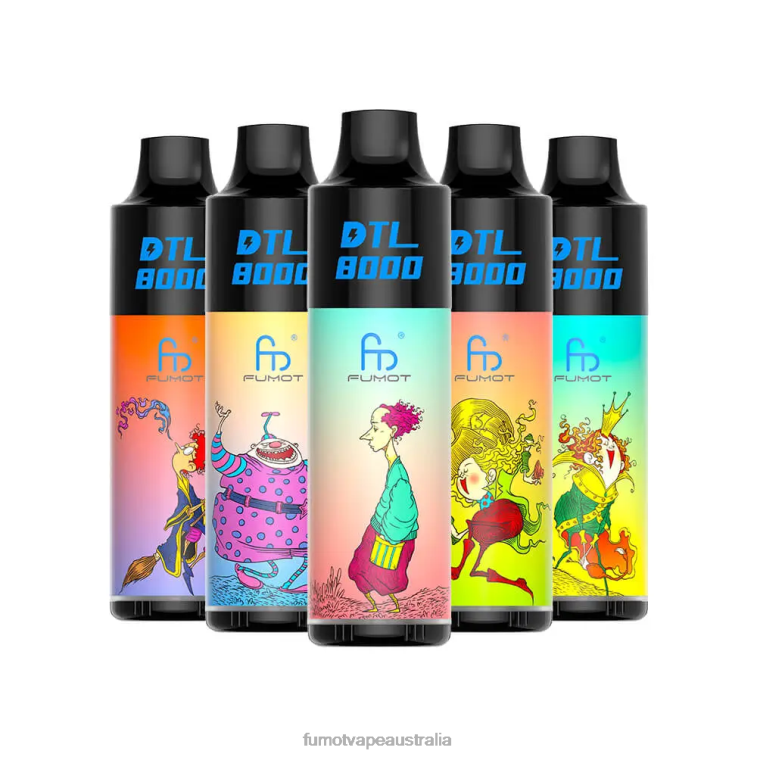 Fumot Vape Shop - Fumot DTL 8000 Disposable Vape Pen - 16ML (1 Piece) 08L04420 Lady Killer