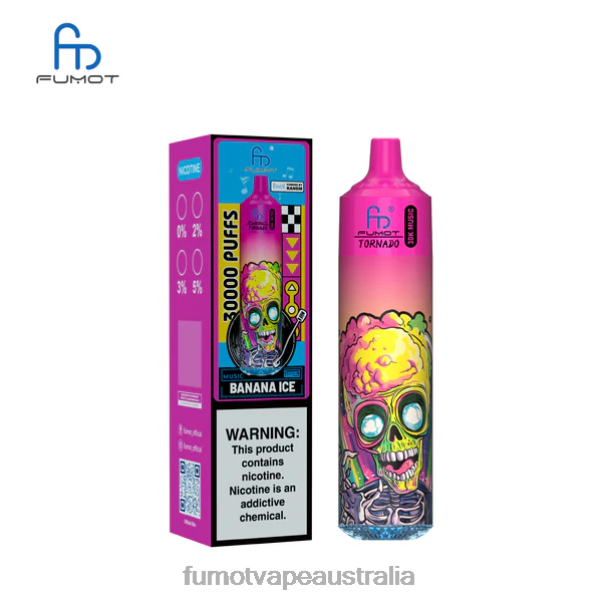 Fumot Australia - Fumot Tornado 30K Music Banana Ice 44Z8N1