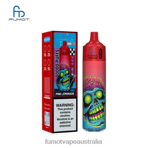 Fumot Australia - Fumot Tornado 30K Music Pink Lemonade 44Z8N23