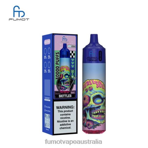 Fumot Vape Australia - Fumot Tornado 30K Music Skittles 44Z8N24