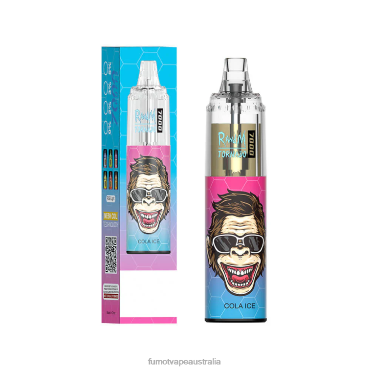 Fumot Vape Flavors - Fumot Tornado 14ML 7000 Disposable Vape Pen (1 Piece) 08L0469 Bluesour Raspberry