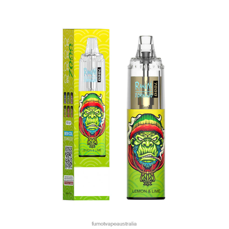 Fumot Vape Flavours - Fumot Tornado 14ML 7000 Disposable Vape Pen (1 Piece) 08L04108 Vimto