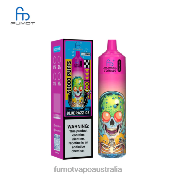 Fumot Vape - Fumot Tornado 30K Music Blue Razz Ice 44Z8N3