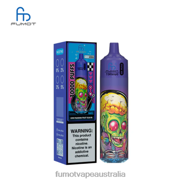 Fumot Vape - Fumot Tornado 30K Music Kiwi Passion Fruit Guava 44Z8N14