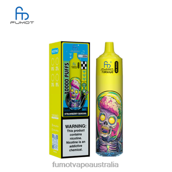 Fumot Vape - Fumot Tornado 30K Music Strawberry Banana 44Z8N25