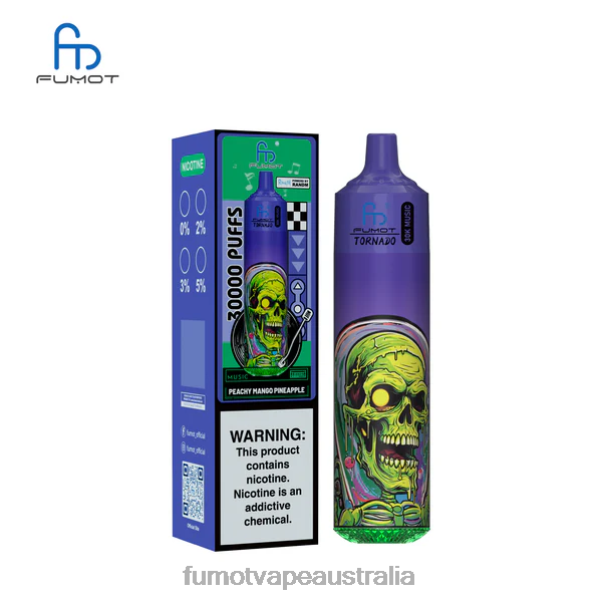 Fumot Vape Shop - Fumot Tornado 30K Music Peachy Mango Pineapple 44Z8N21