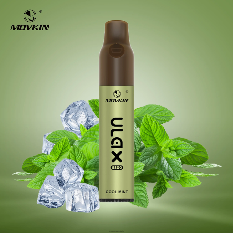 Fumot Vape Review - Fumot Movkin Ulax 6800 Disposable Vape, Ceramic Coil - 8ML (1 Piece) 08L04324 Lush Ice