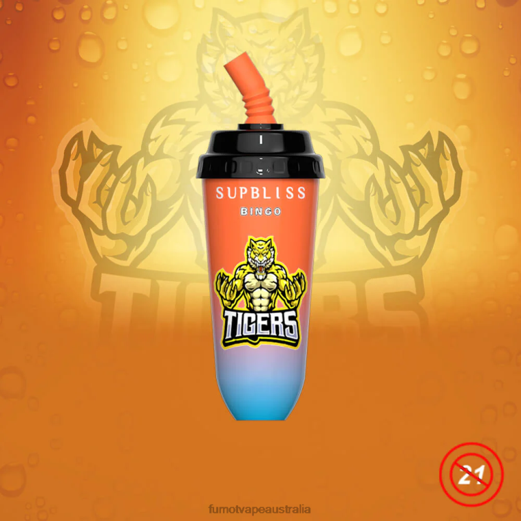 Fumot Australia - Fumot Supbliss Bingo 8000 Disposable Vape Pod Device - 16ML (1 Piece) 08L04401 Lychee Cola