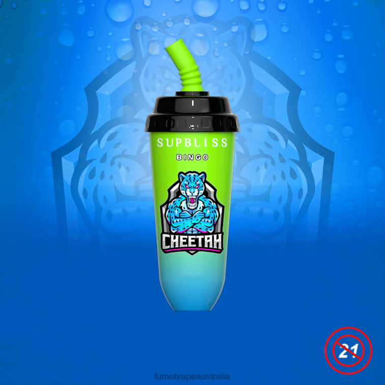 Fumot Discount Code - Fumot Supbliss Bingo 8000 Disposable Vape Pod Device - 16ML (1 Piece) 08L04396 Cherry Peach Lemonade