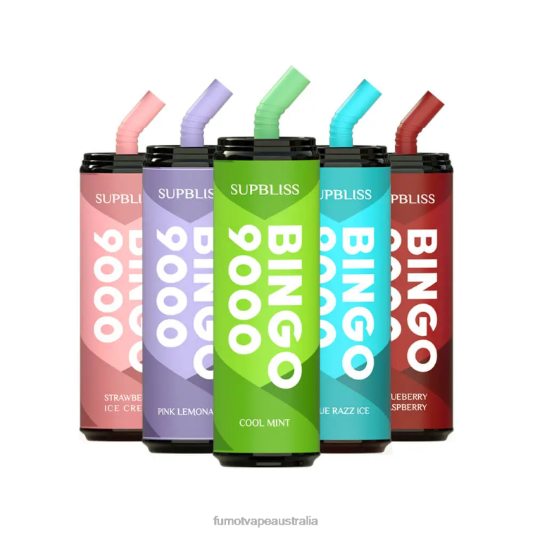 Fumot Discount Code - Fumot Supbliss Bingo 9000 Disposable Vape Pen (1 Piece)- 18ML 08L04466 Cherry Ice