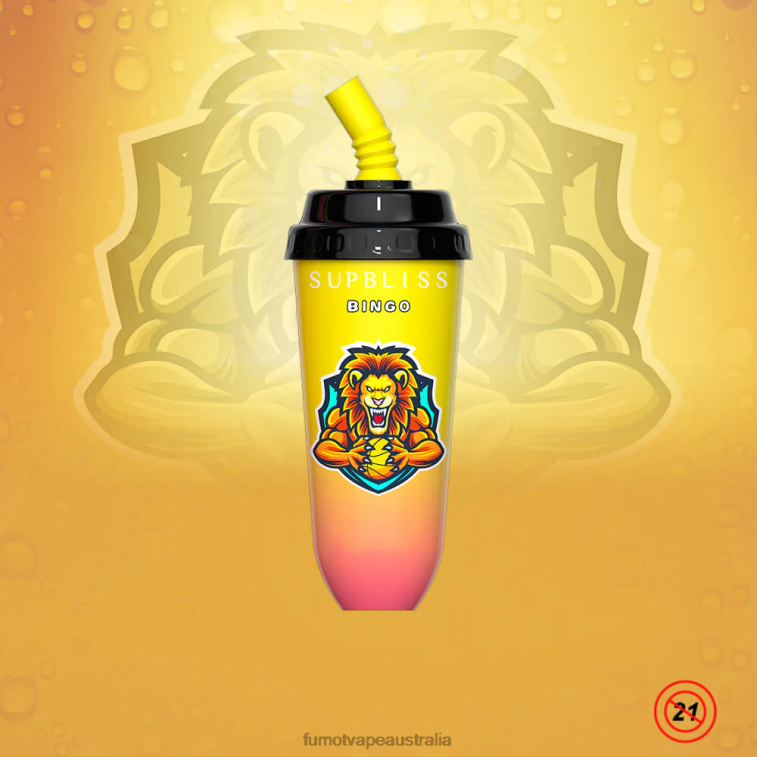 Fumot Vape Price - Fumot Supbliss Bingo 16ML 8000 Disposable Vape Pod Device (1 Piece) 08L04405 Pink Lemon