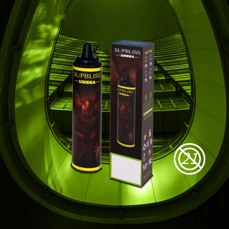 Fumot Australia - Fumot Supbliss Umbra 10000 (1 Piece) Disposable Vape Pen - 20ML 08L04481 Pina Colada Rum