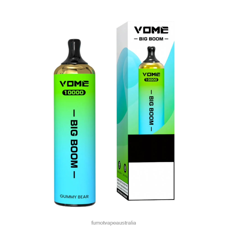 Fumot Discount Code - Fumot Vome Big Boom Disposable Vape Pen 10000 - 20ML (1 Piece) 08L04446 Strawberry Watermelon Ice
