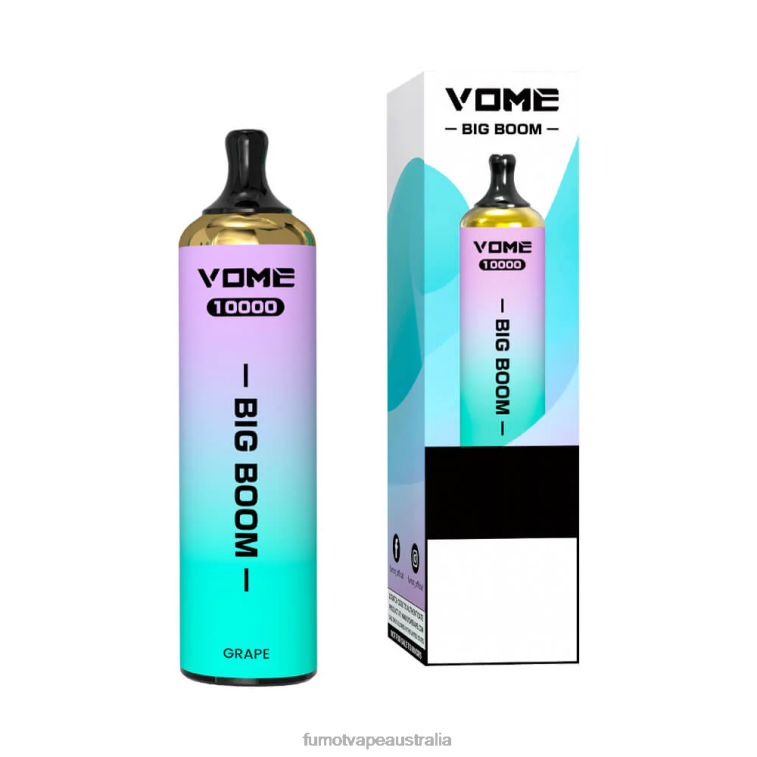 Fumot Discount Code - Fumot Vome Big Boom Disposable Vape Pen 10000 - 20ML (1 Piece) 08L04446 Strawberry Watermelon Ice